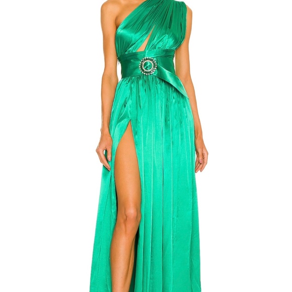 Camilla Gown in Emerald by Bronx and Banco - Picture 5 of 6